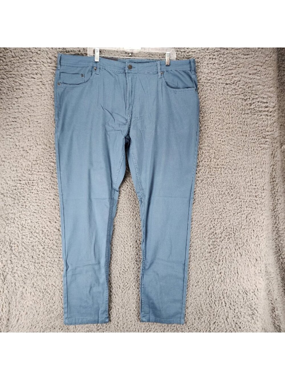 Jachs Pants Mens 42x32 Blue Stretch Chino Slim Fit *NWT*